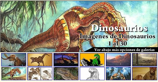Galeria de imagenes de Dinosaurios